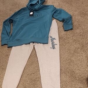 Hurley Hoodie And Joggers Mens MED New!